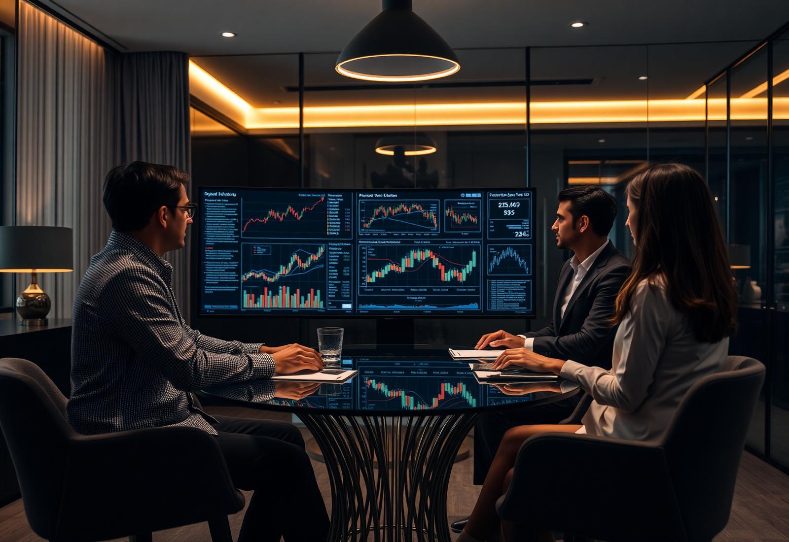 Citi Menkul uzman ekibi analiz toplantısında